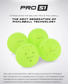 Selkirk Pro S1 Pickleball - 100 pack