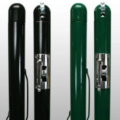 Douglas® Premier™ RD-36 Heavy Duty Round Pickleball Posts - 3″ OD