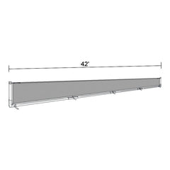 Douglas® Pickleball Court Divider Systems - Semi Permanent