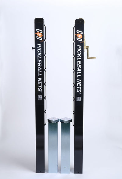 C&D Square Inground Pickleball Net System