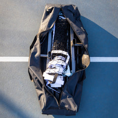 Rhino Pickleball Pro Net with Wheels - 22ft Portable System