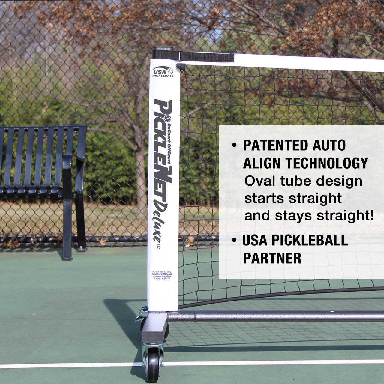 PickleNet Deluxe Portable Pickleball Net