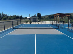 Dominator Surface Mount Pickleball Posts & Net Systems
