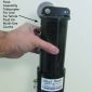 Sentry Permanent Telescoping Pickleball Net Post System by 1st Team