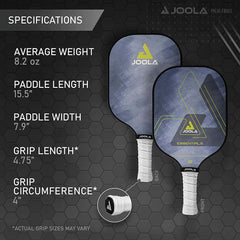 Joola Essentials Two Pickleball Paddles Starter Set